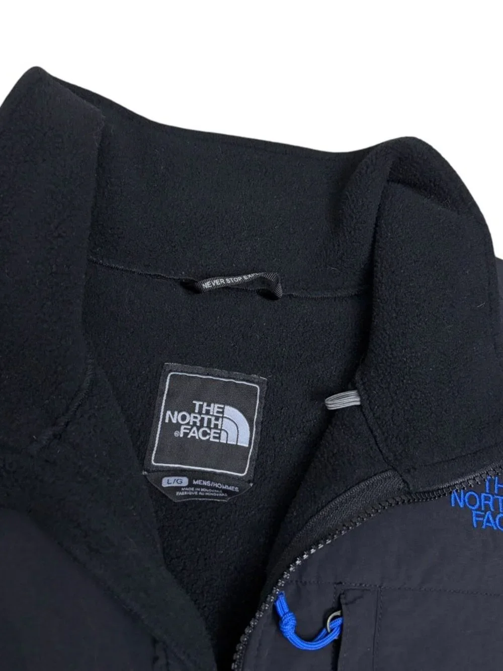 THE NORTH FACE Denali Fleece Jacket RECYCLED POLARTEC Coat Mens Large